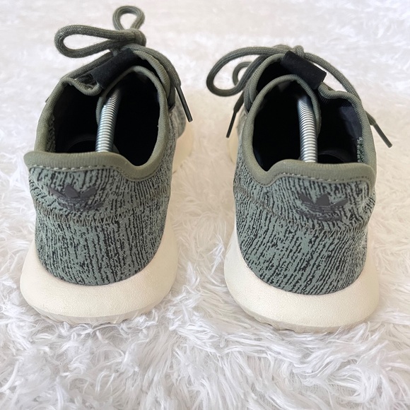 ADIDAS Olive Green Tubular Sneakers - W8 - Picture 7 of 7